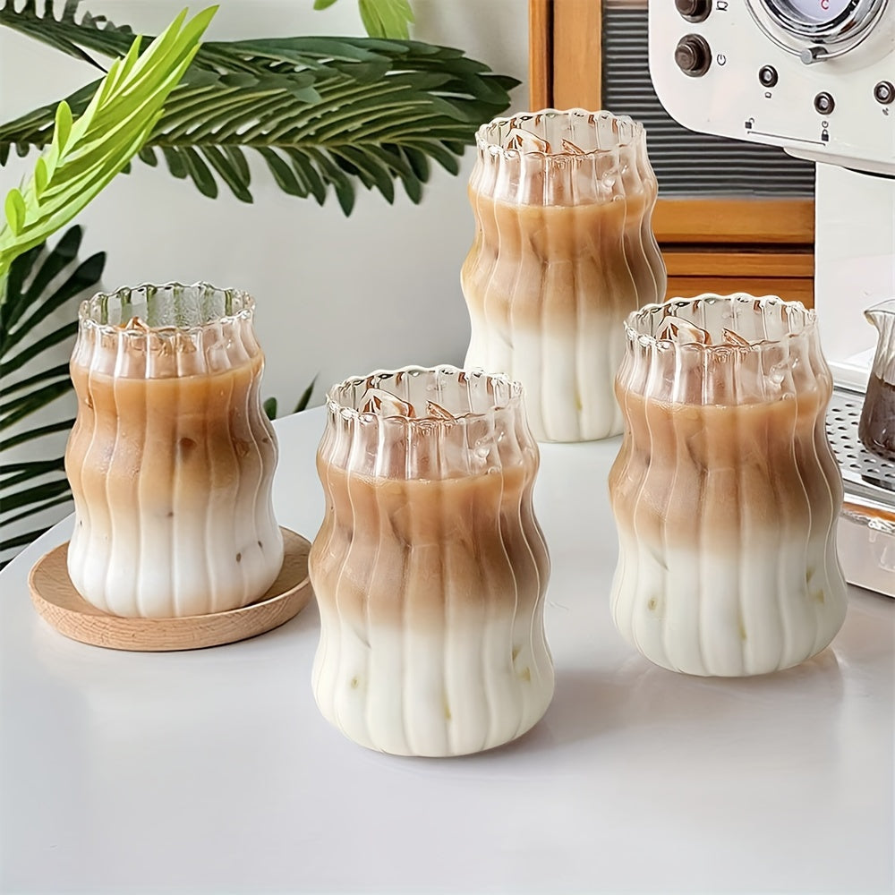 Premium 530ml Insulated Glass Cup for HotCold Drinks