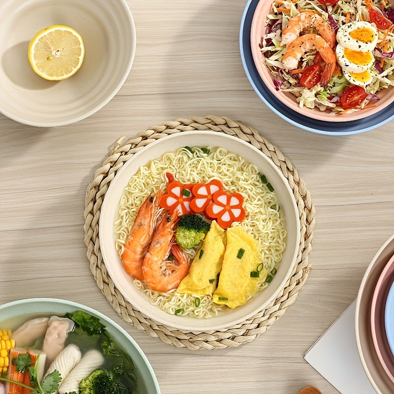 Durable MultiColor Dinner Bowls Perfect for Families Parties | Under $100 | Kitchen + Metal