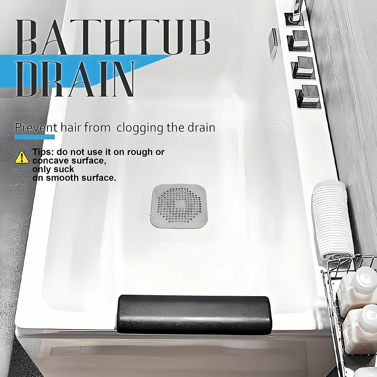 Silicone Anti-blocking Sink Drain Covers for Kitchen & Bathroom