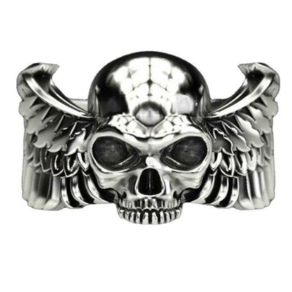 Mens Fashion Punk Skull Ring for Men