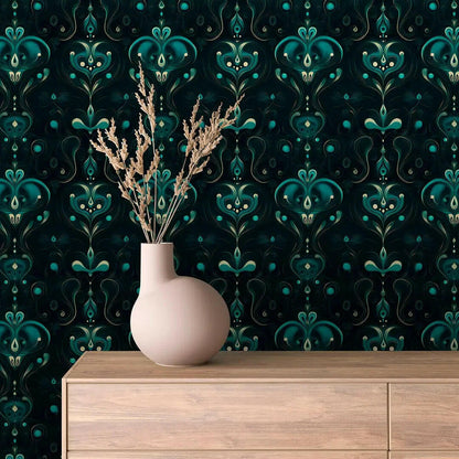 Emerald Reverie Damask