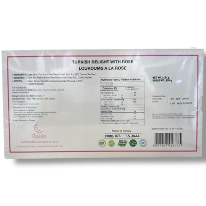 Delicious Turkish Delight - Authentic Ross Flavour - 200g Treat from ALBASHA Store