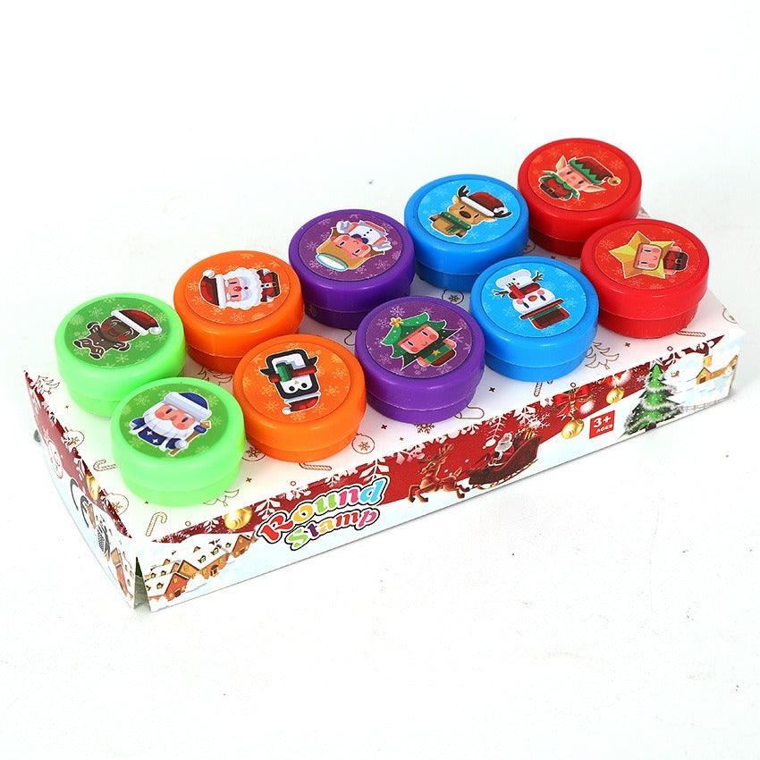 10 Pcs Toy Stamp Set