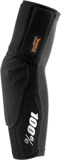 100% Teratec Plus Elbow Guards - Black - Large 70004-00003