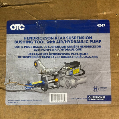 OTC Hendrickson Rear Suspension Bushing Tool Sz 37.5" L x 18" W, Grey 4247