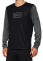 100% Airmatic Long-Sleeve Jersey - Black - XL 40019-00003