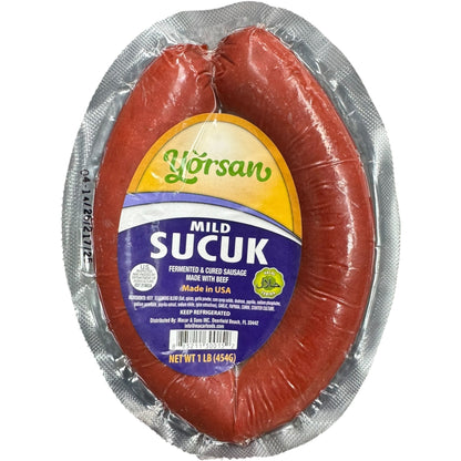 1Lb Authentic Turkish Sucuk - Premium Quality Mild Sausage for Delicious Dishes