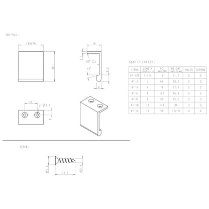 Edgefield Cabinet Tab Pull