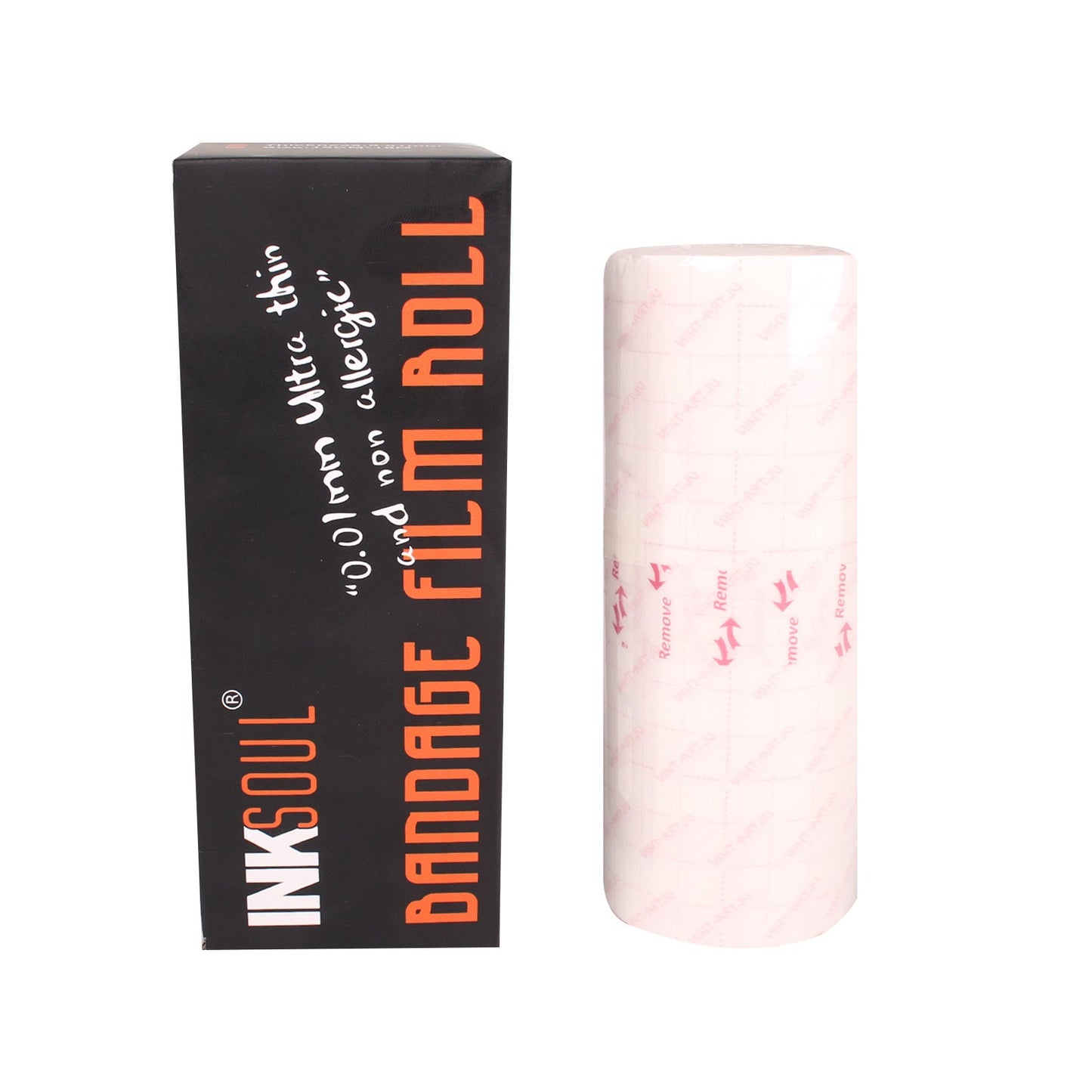 INKSOUL® Tattoo Aftercare Bandage Film 0.01mm ultrathin Roll 6in X 10yd