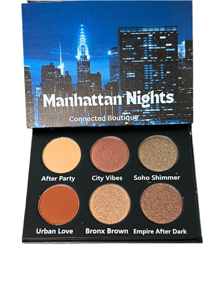 Manhattan Nights Eyeshadow Palette – Day‑to‑Night Neutrals