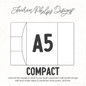 A5 | Clear Soft Vinyl Notebook Cover | 3 sizes