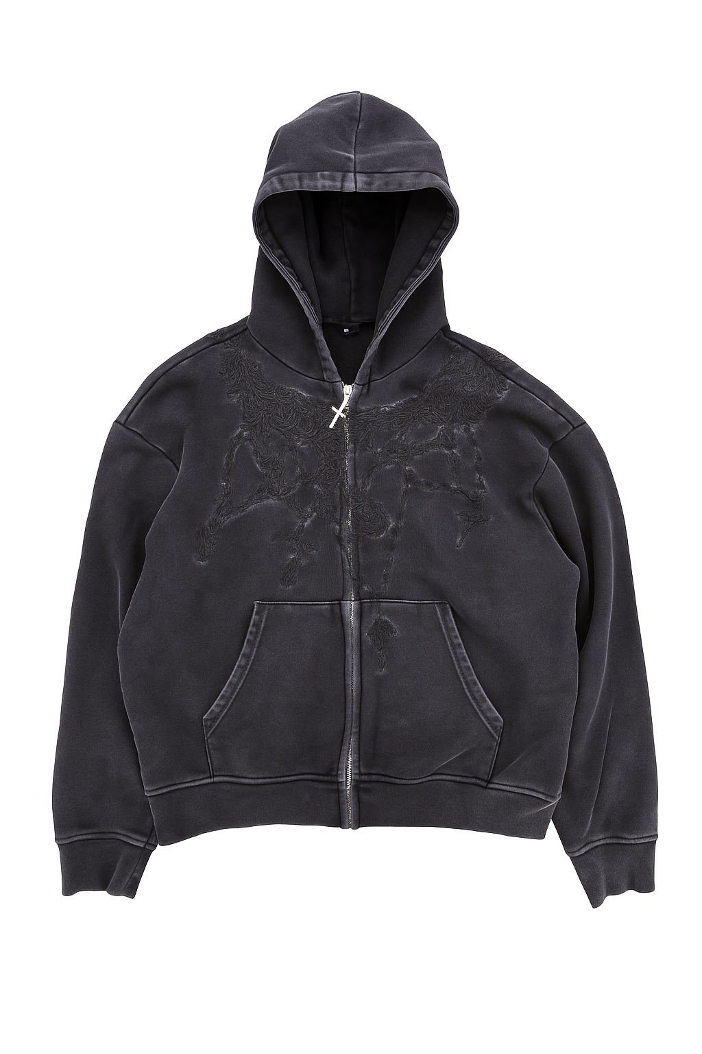 *Breaking Chains Zip-up (Black/Black)