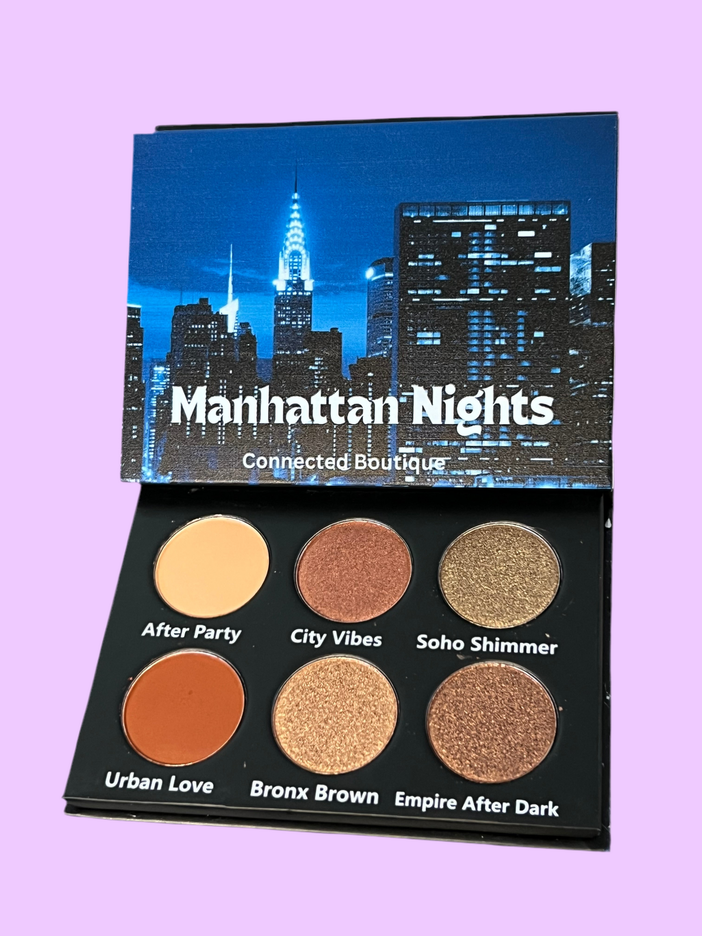 Manhattan Nights Eyeshadow Palette – Day‑to‑Night Neutrals