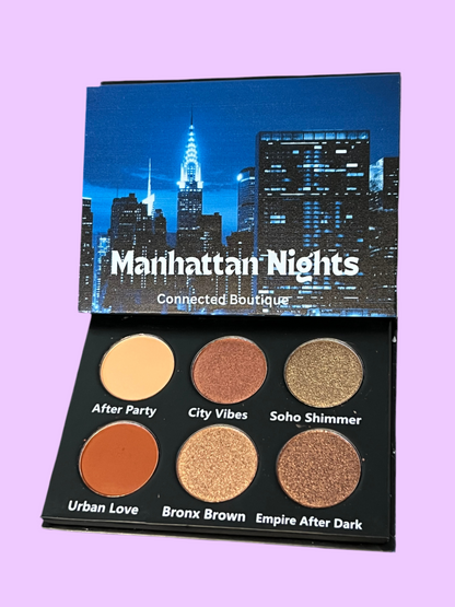 Manhattan Nights Eyeshadow Palette – Day‑to‑Night Neutrals