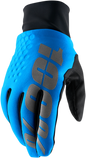 100% Hydromatic Brisker Gloves - Blue - Small 10018-00005