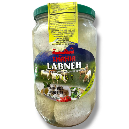 Shahia labneh w mint