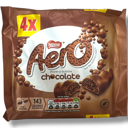 Aero Chocolate Bar - Deliciously Light Chocolate Treat with Unique Bubbles for a Melting Experience