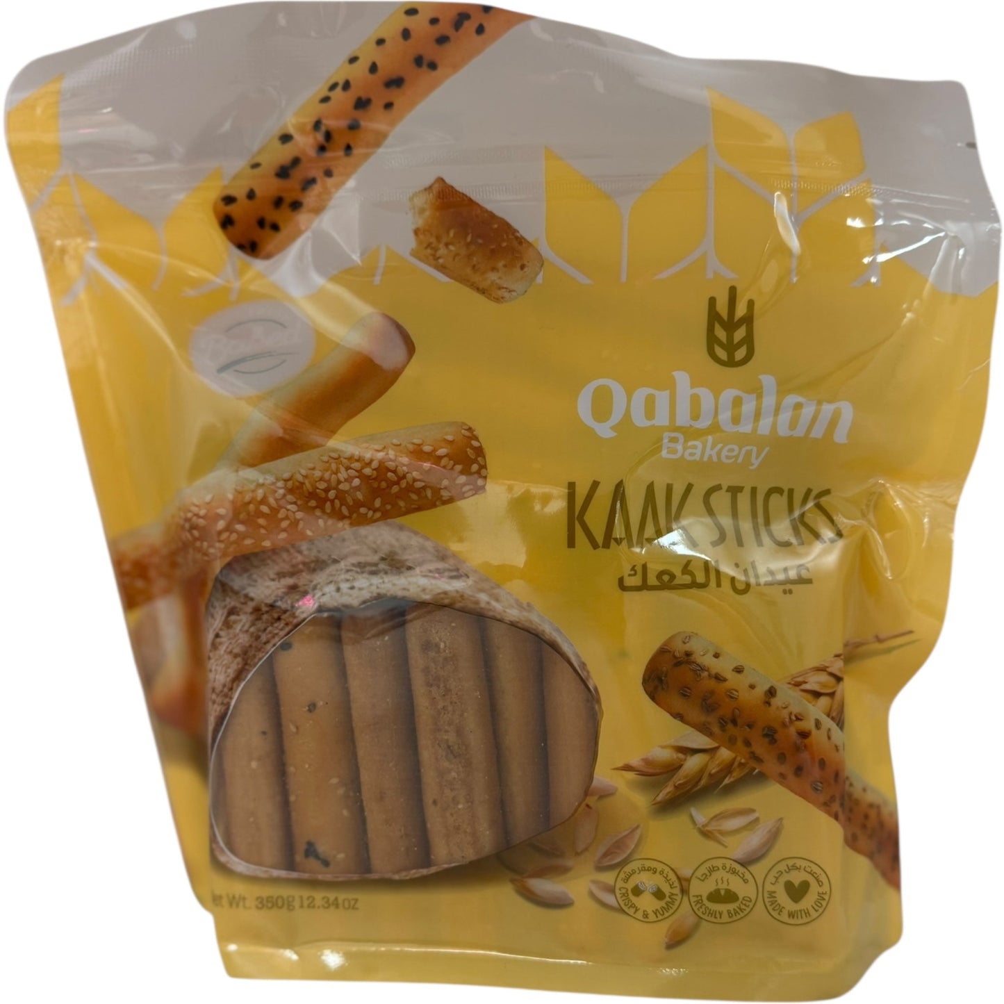 Authentic Kaak Sticks - Traditional Lebanese Snack with Irresistible Flavor and Crunch
