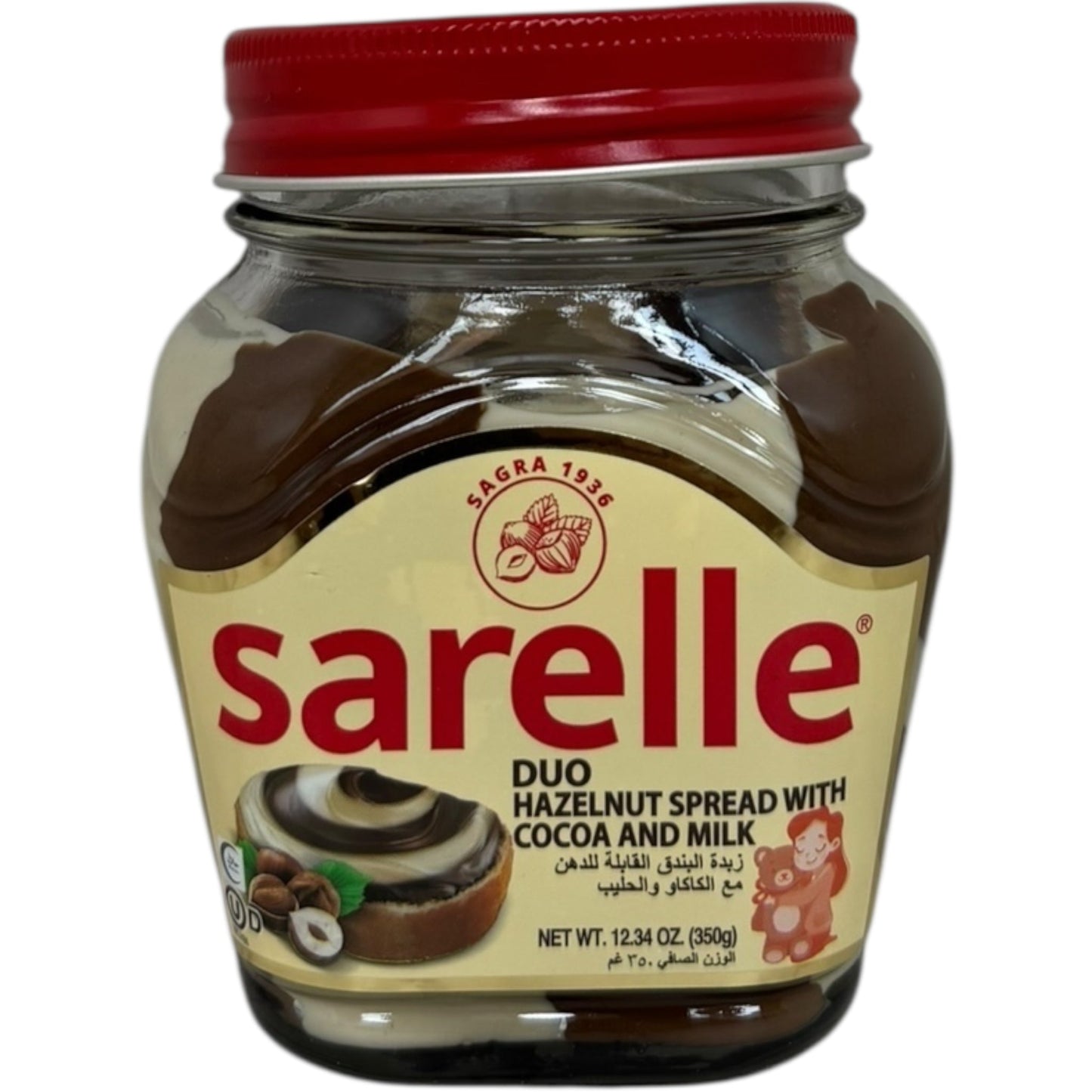 Sarelle Creamy Hazelnut Chocolate Spread With Cocoa And Milk - 400g