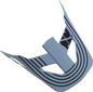 100% Status Visor - Caltec/Gray 89033-00002