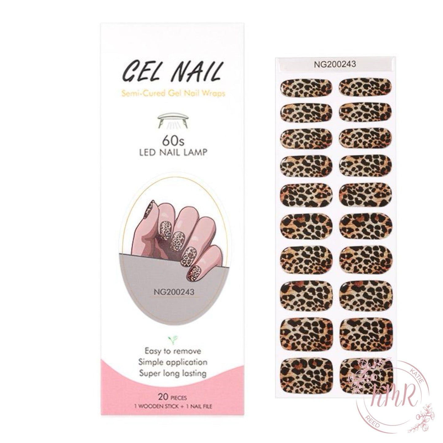 Maple Premier Gel Nail Wrap