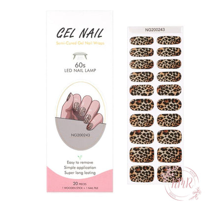Maple Premier Gel Nail Wrap