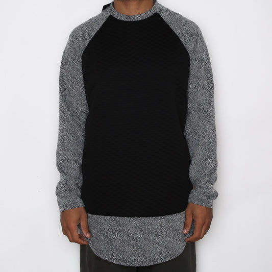 SCALLOP BASEBALL TEE