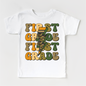 First Grade Camo Lighting Bolt Shirt - Back To School Tee