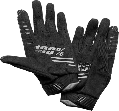 100% R-Core Gloves - Black - 2XL 10027-00004