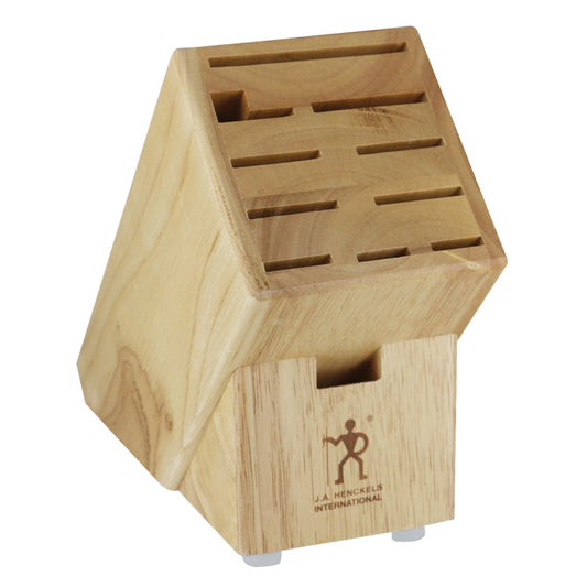 Knife Storage Block | Zwilling Henckels 6577175 Wood Knife Storage Block | Kitchen + Metal