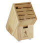 Knife Storage Block | Zwilling Henckels 6577175 Wood Knife Storage Block | Kitchen + Metal