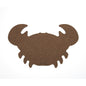 Epicurean 6395834 Crab 9.75 x 15.5 in. Natural Nutmeg Wood Cutting Boa