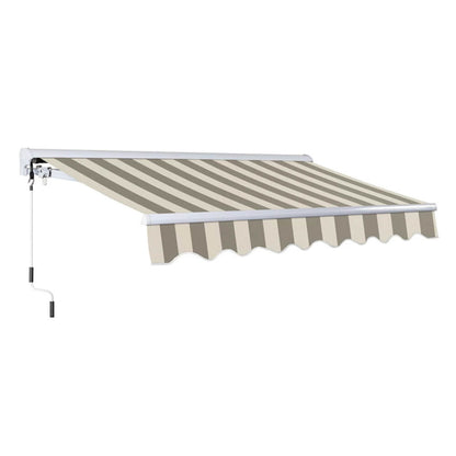 Advaning Luxury Series Fully Assembled Retractable Sun Shade Canopy Awning (SAK31549)
