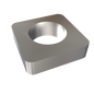 Amba 10mm Square Spacer (qty. 2) for use with Quadro or Vega collections