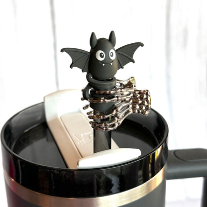 Cutie Bat Straw Topper