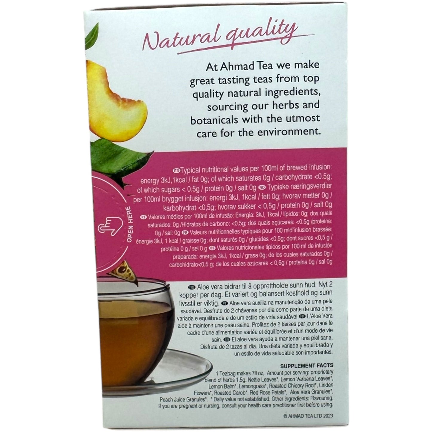 Explore Ahmad Tea Beauty Benefits: Premium Herbal Tea for Skin Radiance and Wellness