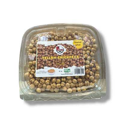 Albasha Roasted Chickpeas Snack – 32 Oz Vegan-Friendly, Crunchy & Nutritious Traditional Snack