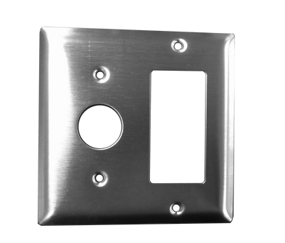 Amba Double Gang Plate