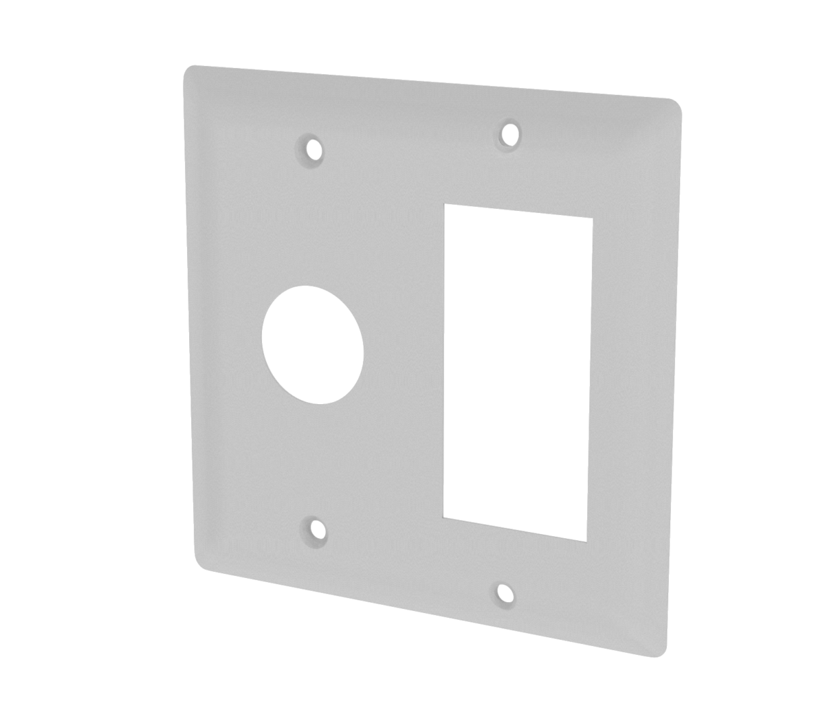 Amba Double Gang Plate