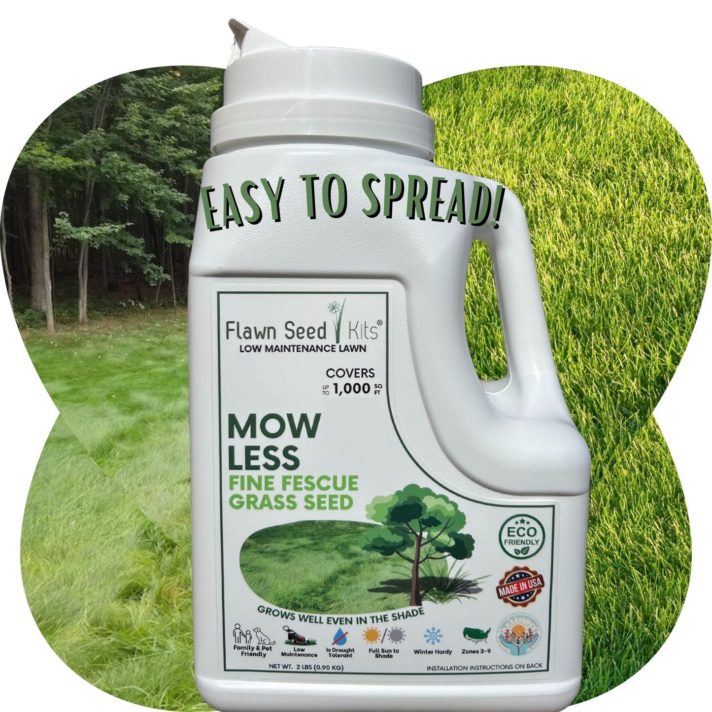 Mow Less Grass Seed
