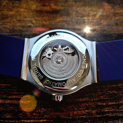 Dapr Watches – "The Jackson" Skeleton Automatic Watch with See-Through Movement