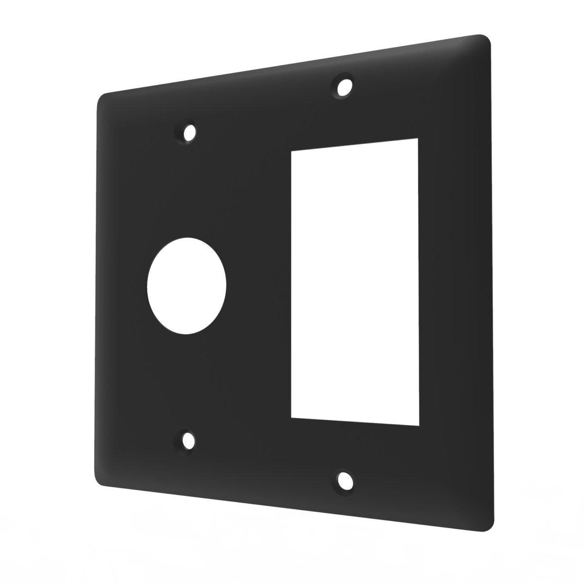 Amba Double Gang Plate