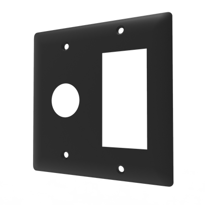 Amba Double Gang Plate