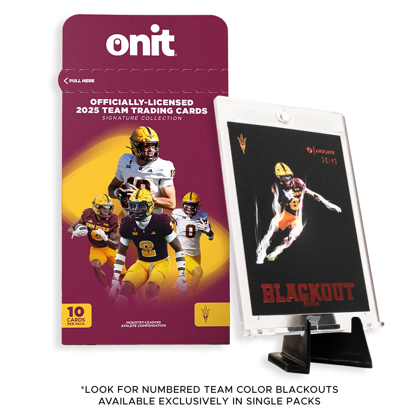 Arizona State University Football 2025 Trading Cards - Single Pack