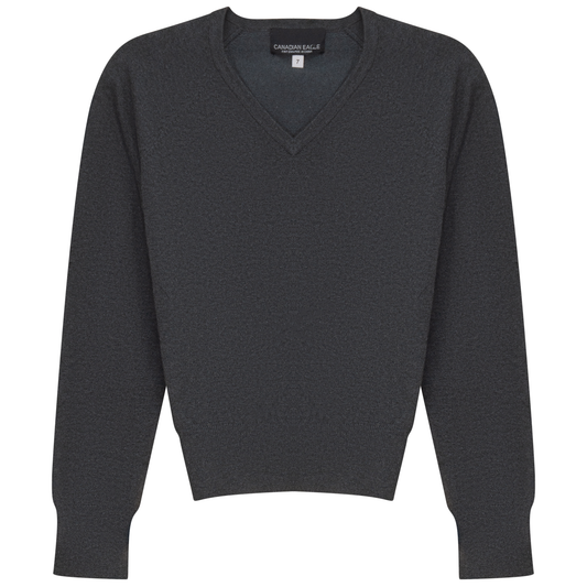 Basic Knit V-Neck Sweater