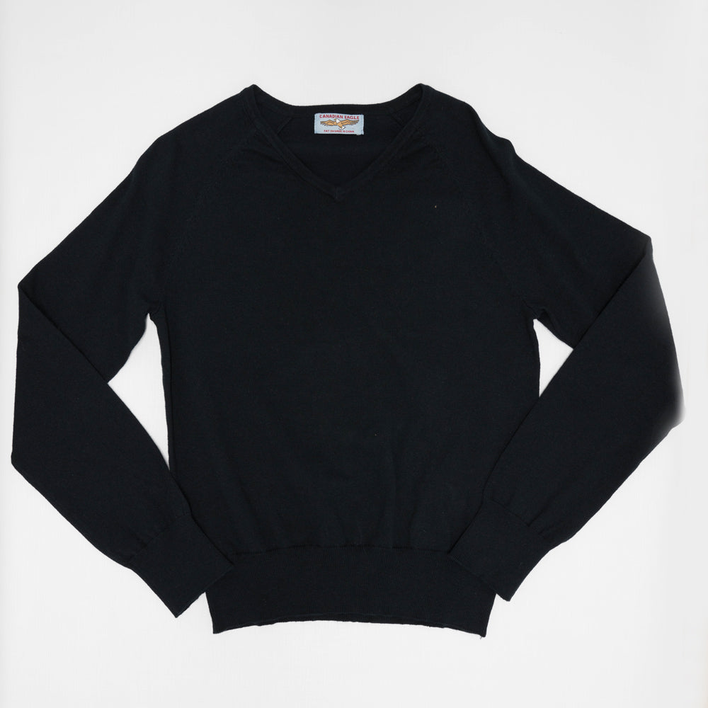 Basic Knit V-Neck Sweater