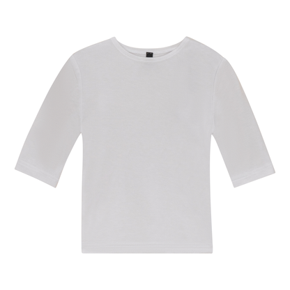 Shell Top With 3/4 Sleeves