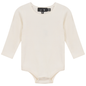 Pointelle Long Sleeve Rib Onesie