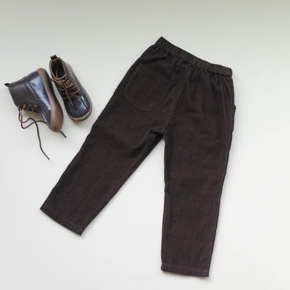 Brown Cord Boys Pant