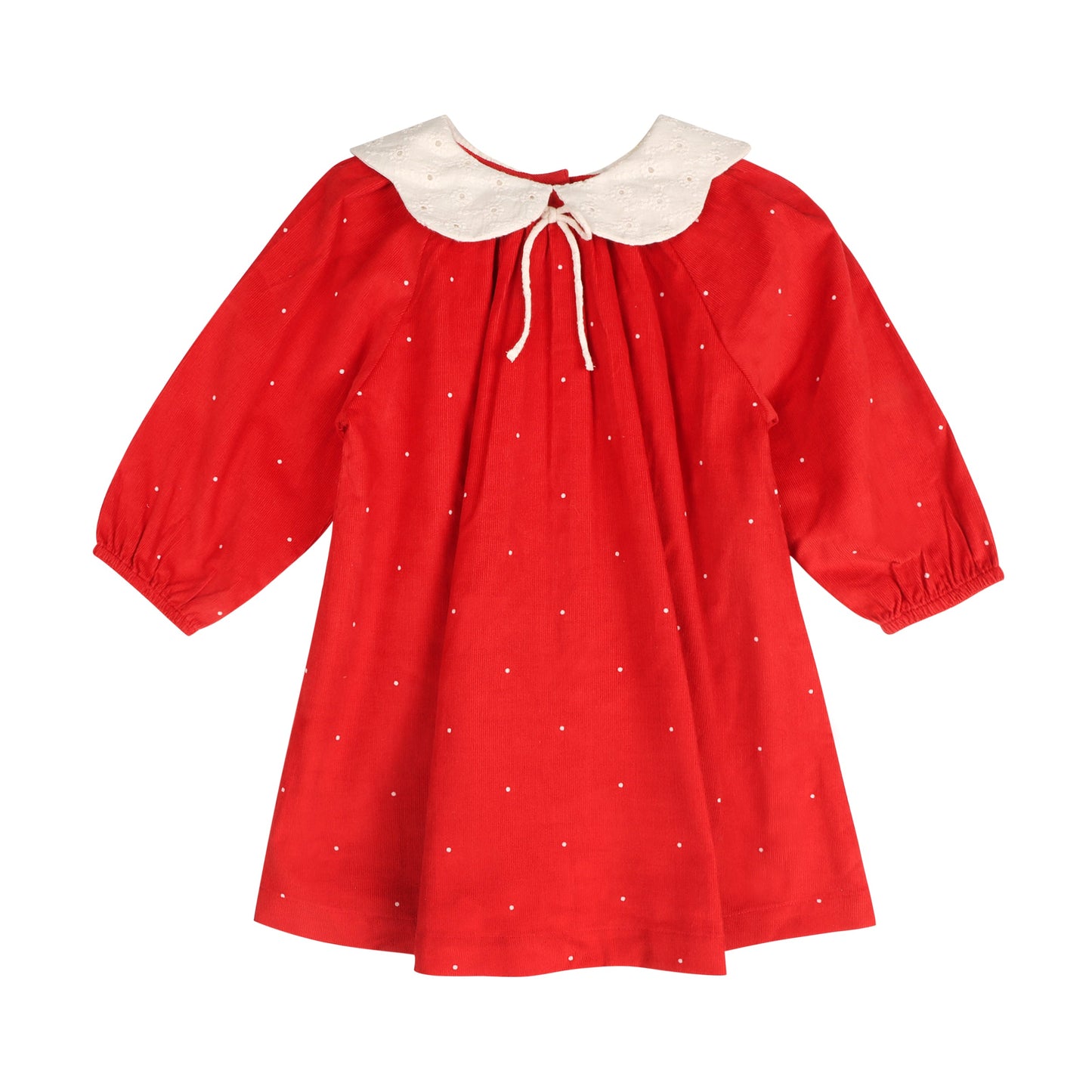 Christmas Carol Red Holiday Dress